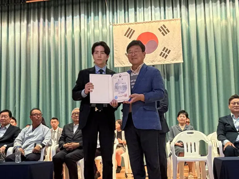 박준규 (대리시상) 국가보훈부장관상 수상 기념 사진. 2026.07.25.